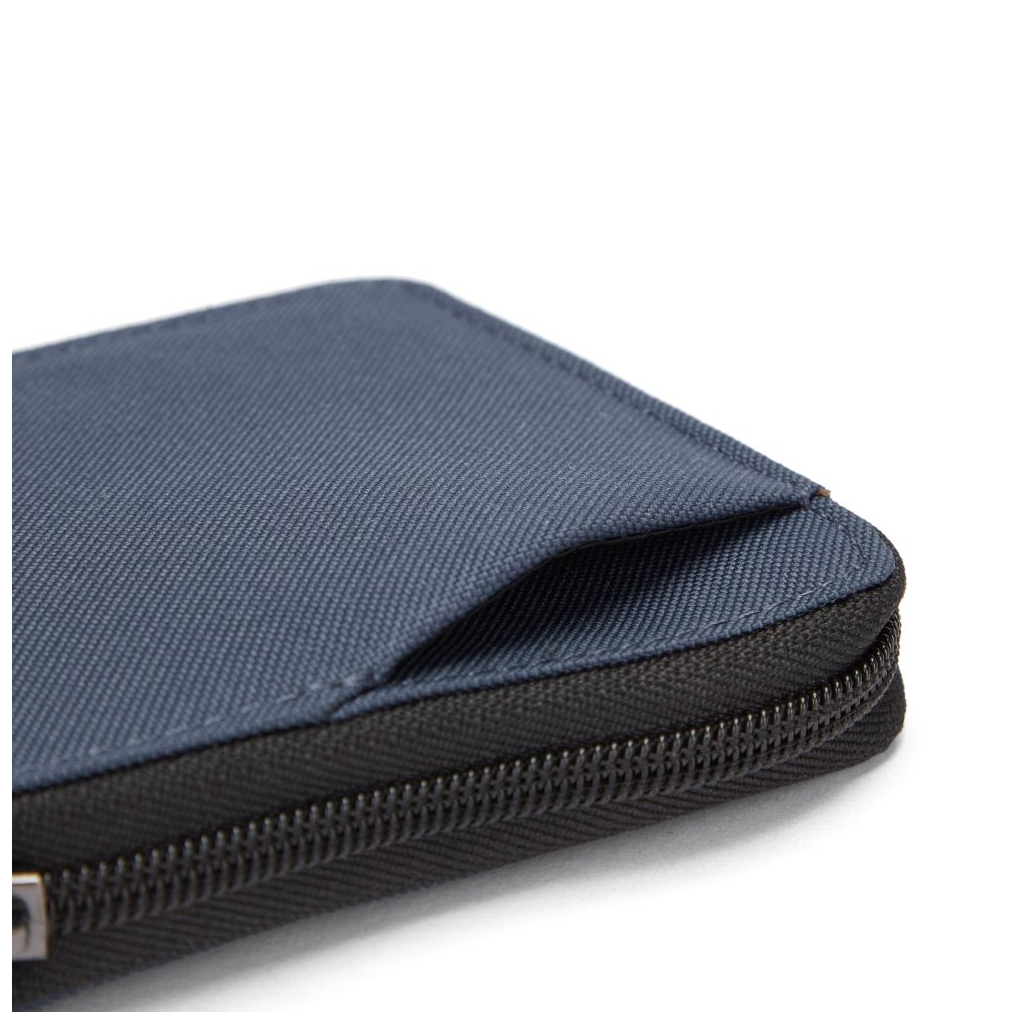 Гаманець Pacsafe RFIDsafe zip around wallet Темно-синій (11050651) - зображення 6