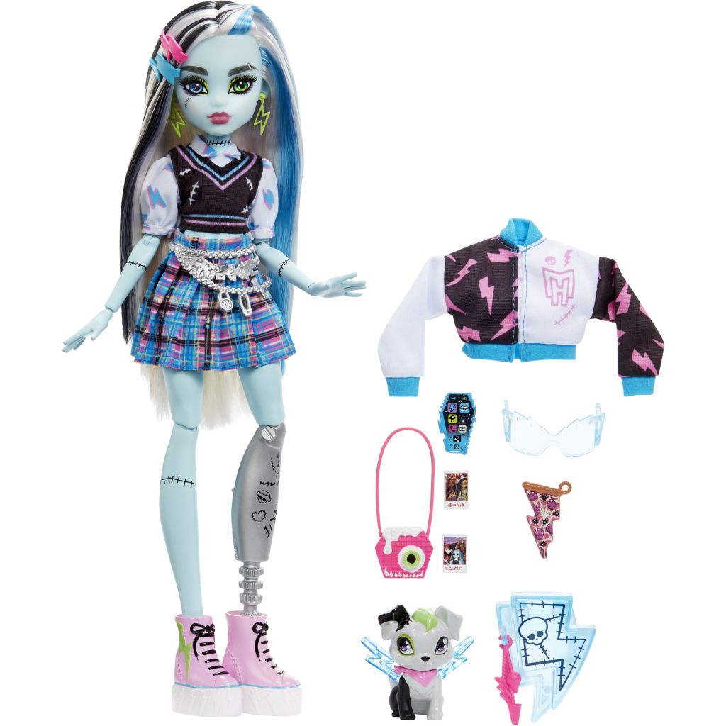 Лялька Monster High Френкі Монстро-класика (HHK53) - зображення 3