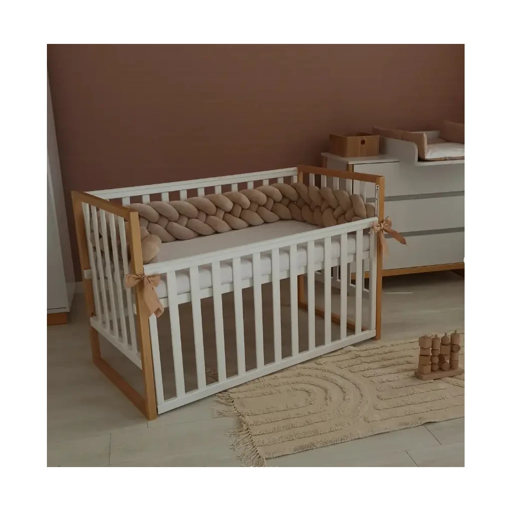 Ліжечко Angelo Люкс-12 біло-мокко (12018) - зображення 1