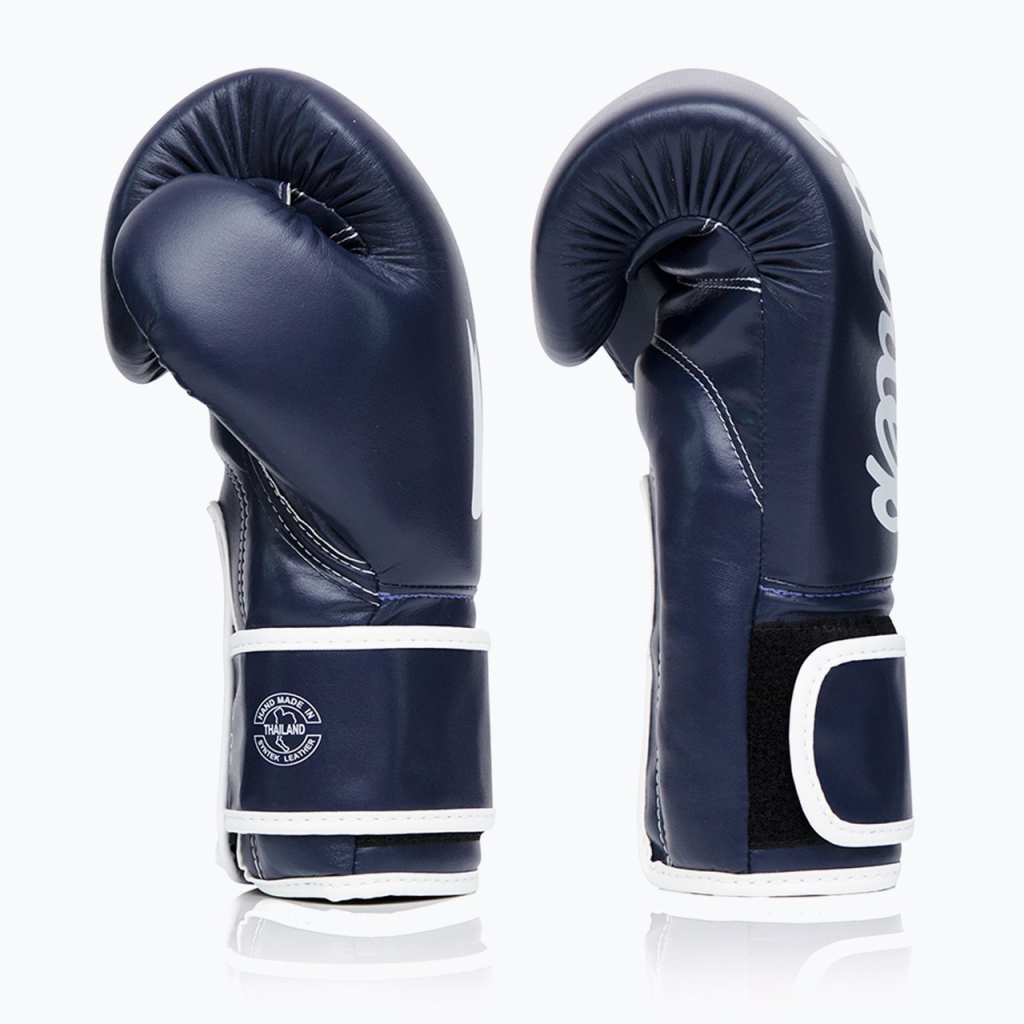 Боксерські рукавички Fairtex BGV14 Blue 14 унцій (бинти в комплекті) (BGV14_14oz_Blue) - зображення 6