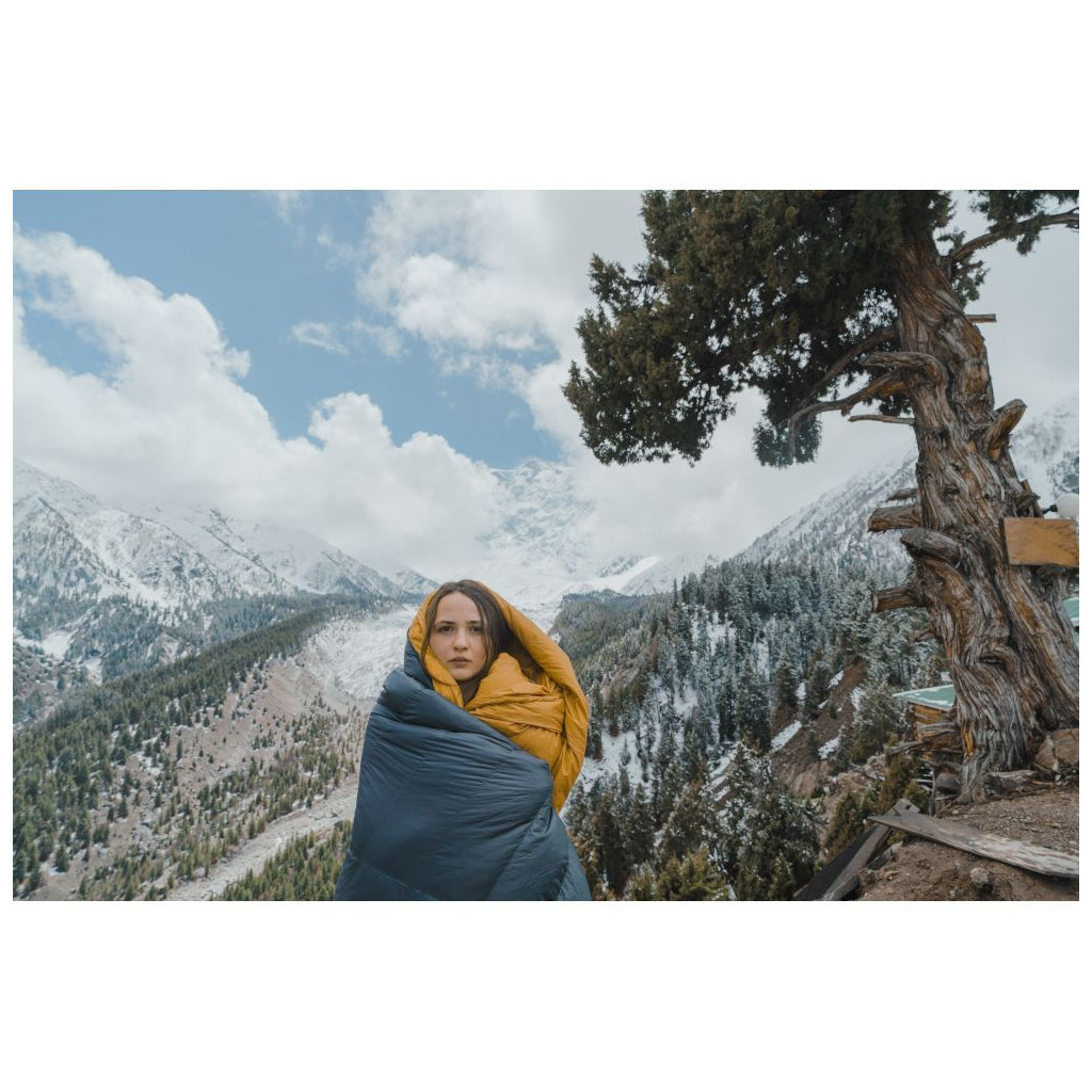 Спальний мішок Turbat Nox пуховий 400 grey/cheddar orange 195 см (012.005.0393) - зображення 9