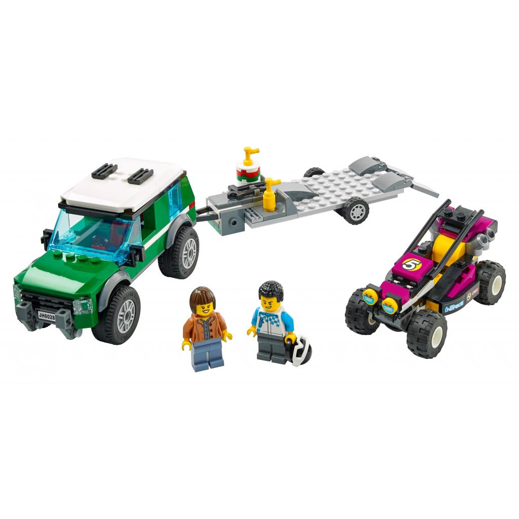 Конструктор LEGO City Great Vehicles Транспортер гоночного багі 210 деталей (60288) - зображення 2