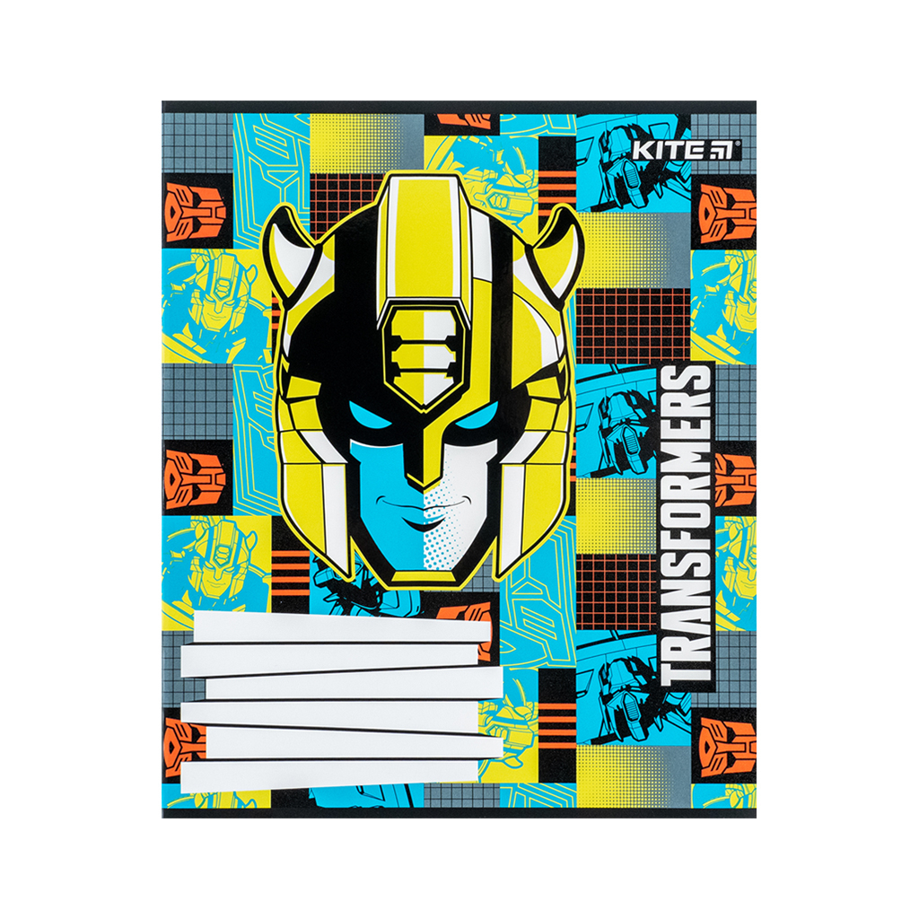 Зошит Kite Transformers 12 аркушів, коса лінія (TF24-235) - зображення 9