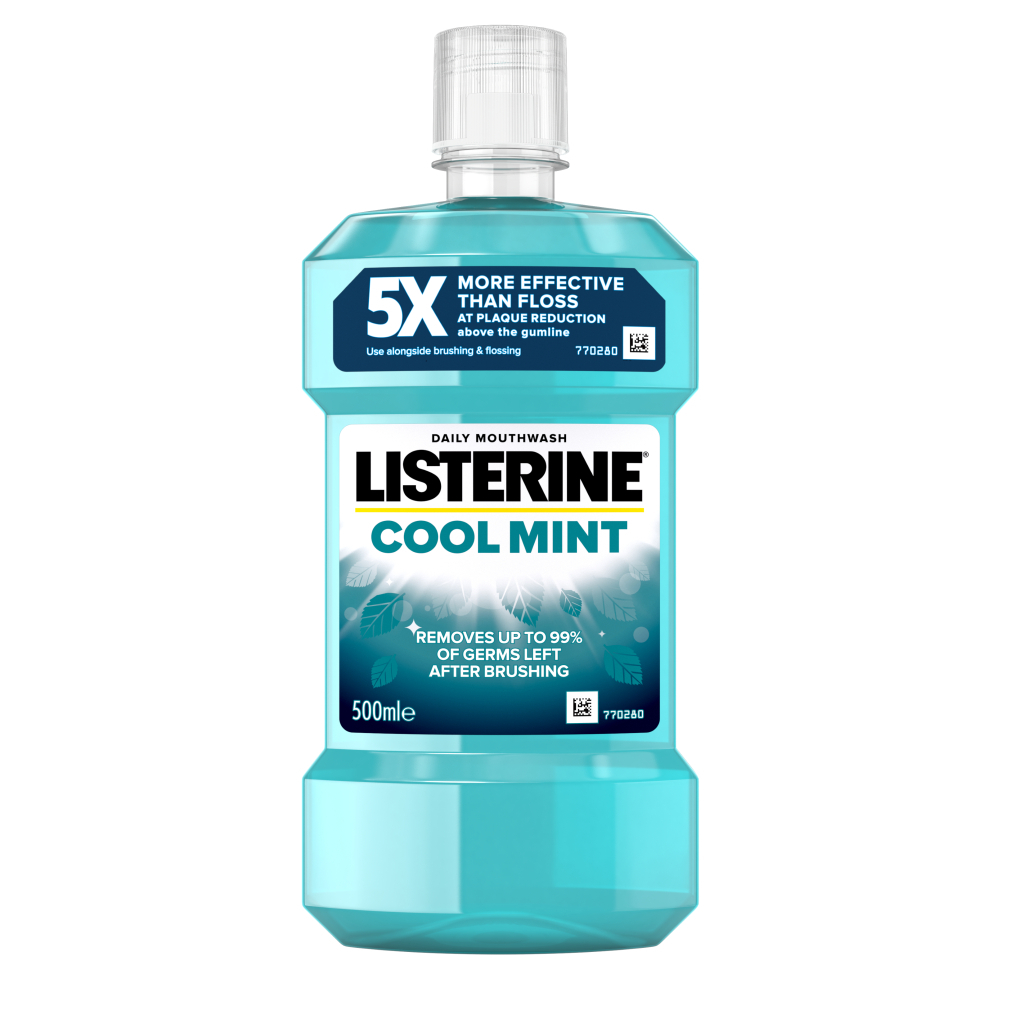 Ополіскувач для порожнини рота Listerine Свіжа м'ята 500 мл (3574661070360/5010123703585) - изображение 1