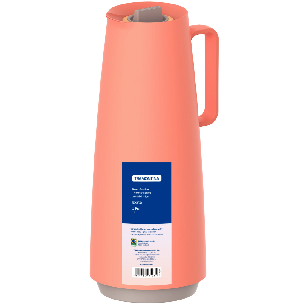 Термос Tramontina Exata 1 л Кораловий (61636/101) - зображення 6