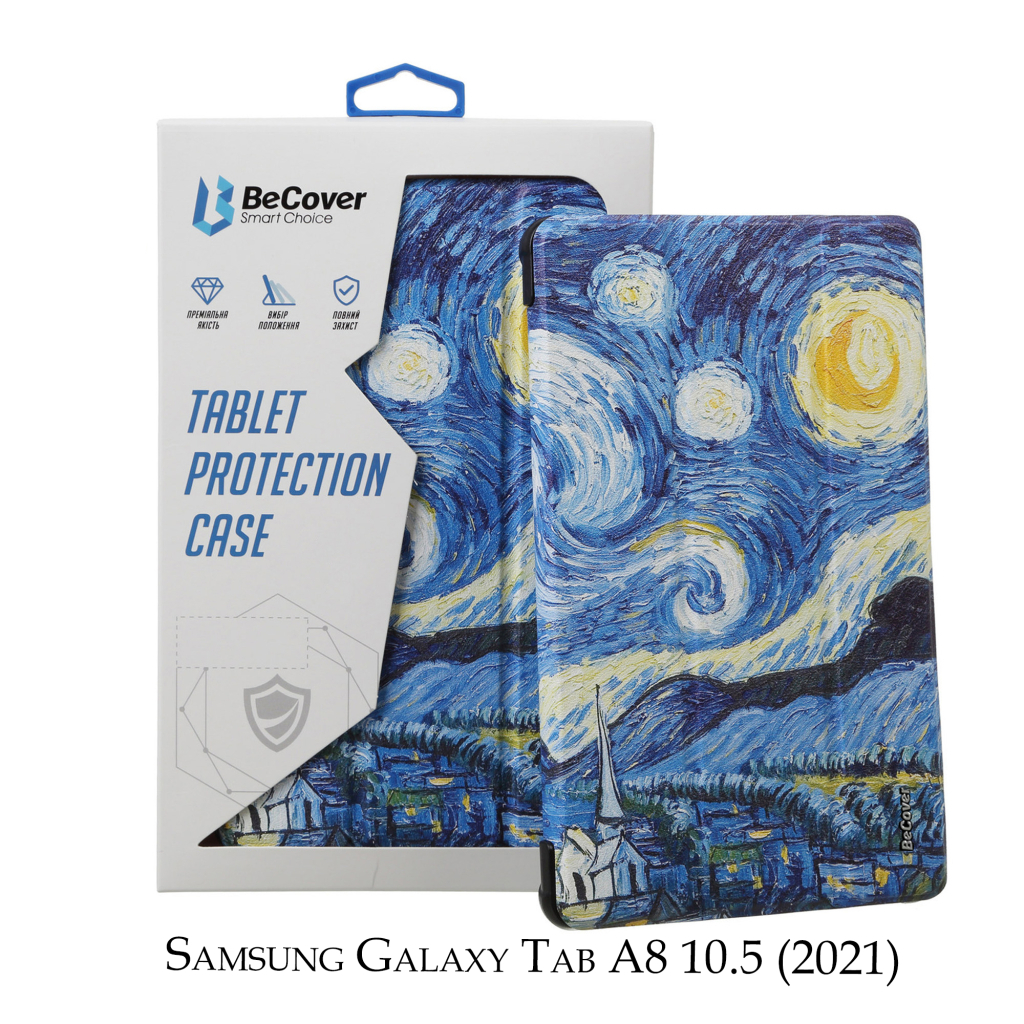 Чохол до планшета BeCover Smart Case Samsung Galaxy Tab A8 10.5 (2021) SM-X200 / SM-X2 (707275) - зображення 1