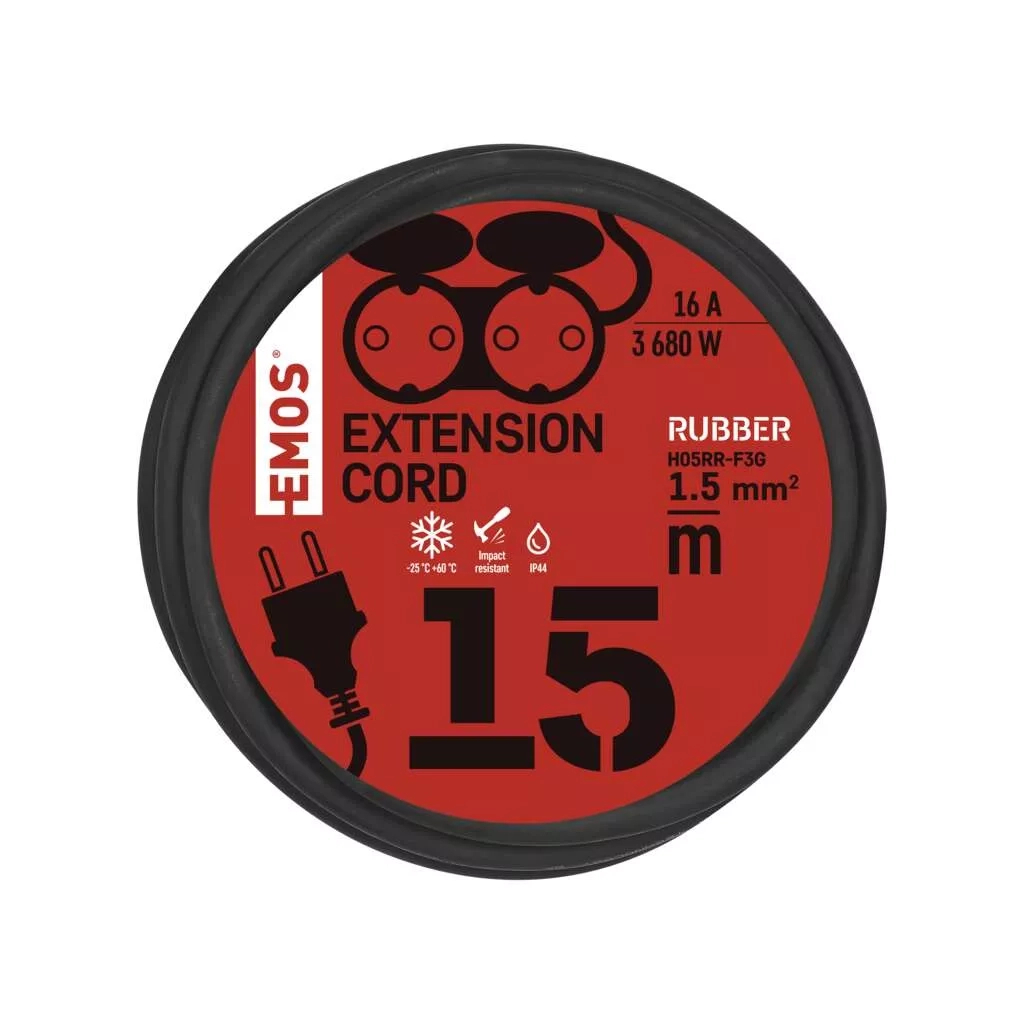 Мережевий подовжувач EMOS P0702 - зображення 3