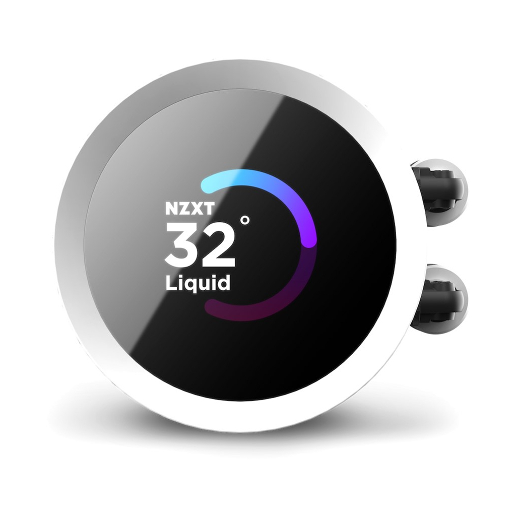 Система рідинного охолодження NZXT Kraken RGB 360mm AIO liquid cooler w/Display, (RL-KR360-W1) - зображення 3