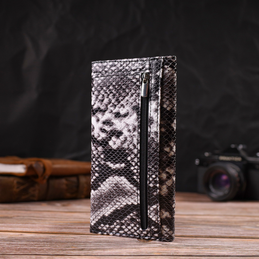 Портмоне Canpellini З натуральної шкіри Різнобарвне (21692) - зображення 9