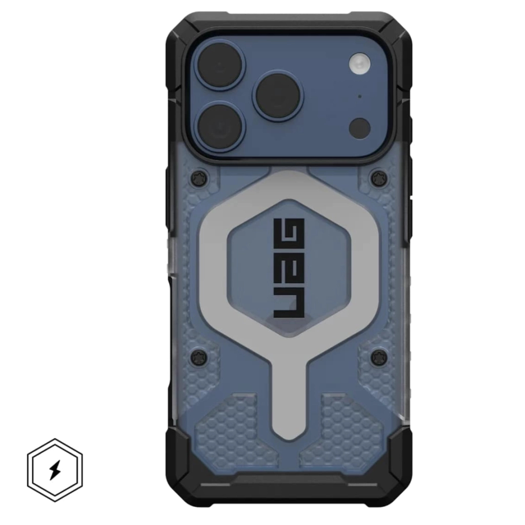 Чохол до мобільного телефона UAG Pathfinder Clear MagSafe iPhone 17 Pro Ice/Silver (114551114333) - зображення 1