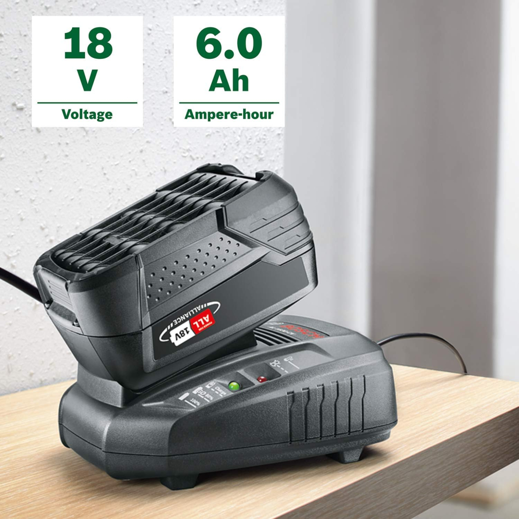 Акумулятор до електроінструменту Bosch PBA, 18V, 6Ah, 0.7кг (1.600.A00.DD7) - зображення 2