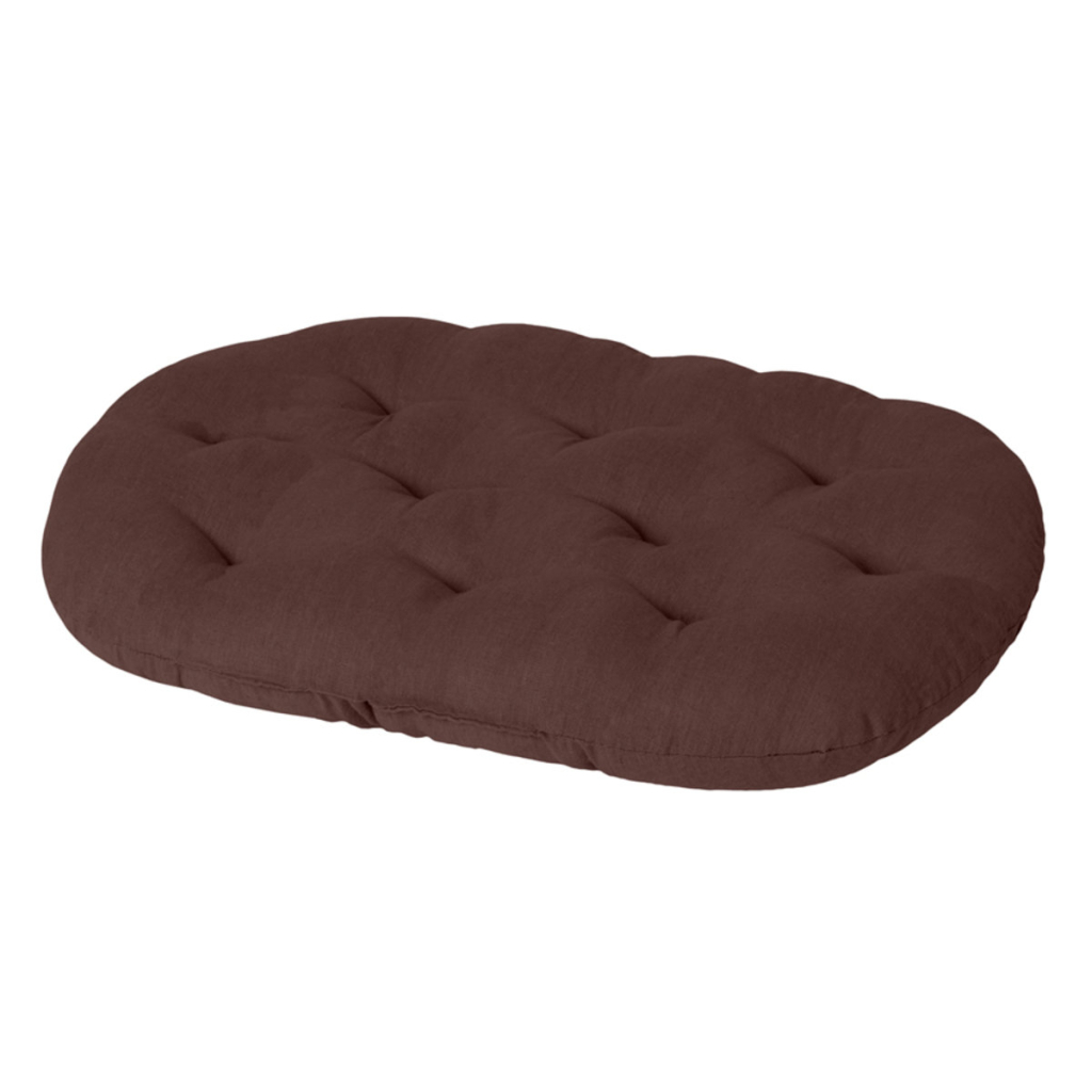 Матрац для тварин Teremok овальний S 40х30х7 см коричневий (41036) - зображення 1