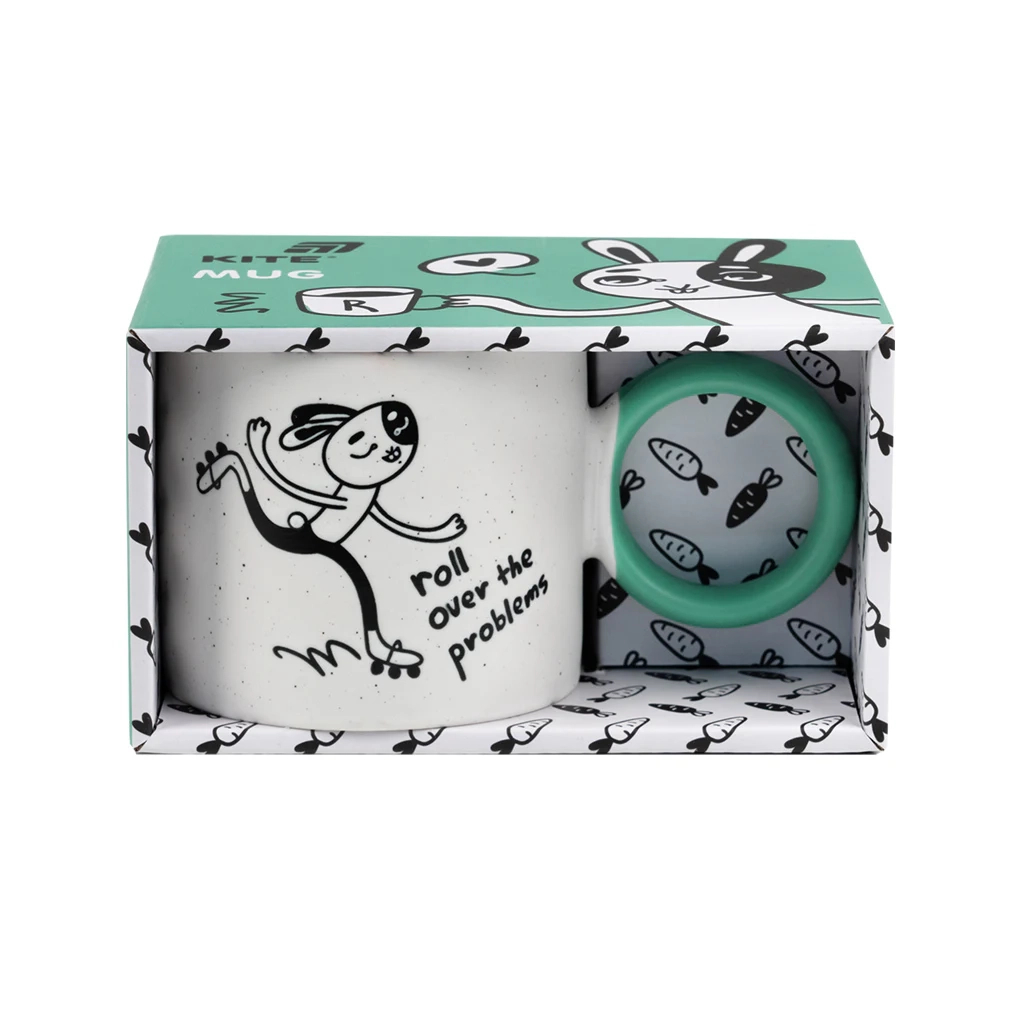 Чашка Kite 370 мл Roller bunny (K25-220-6) - зображення 4