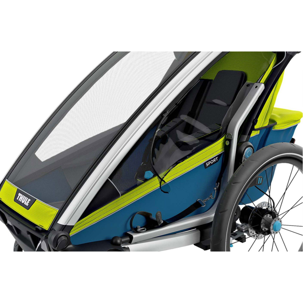 Коляска Thule Chariot Sport Double (Chartreuse-Mykonos) (TH 10201004) - изображение 11