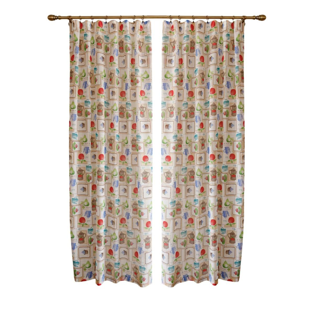 Штора Прованс комплект Red apples 140х170 см 2 шт (034909) - зображення 2