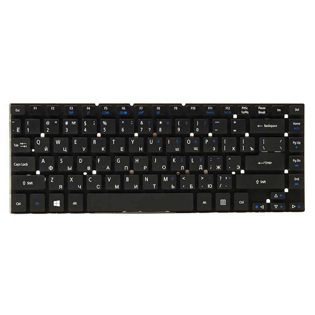 Клавіатура ноутбука Acer Aspire 3830/4830 чорна, без рамки (KB310692) - зображення 1