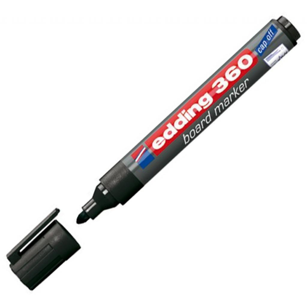 Маркер Edding Board e-360 1,5-3 мм, round tip, black (360/01) - зображення 1