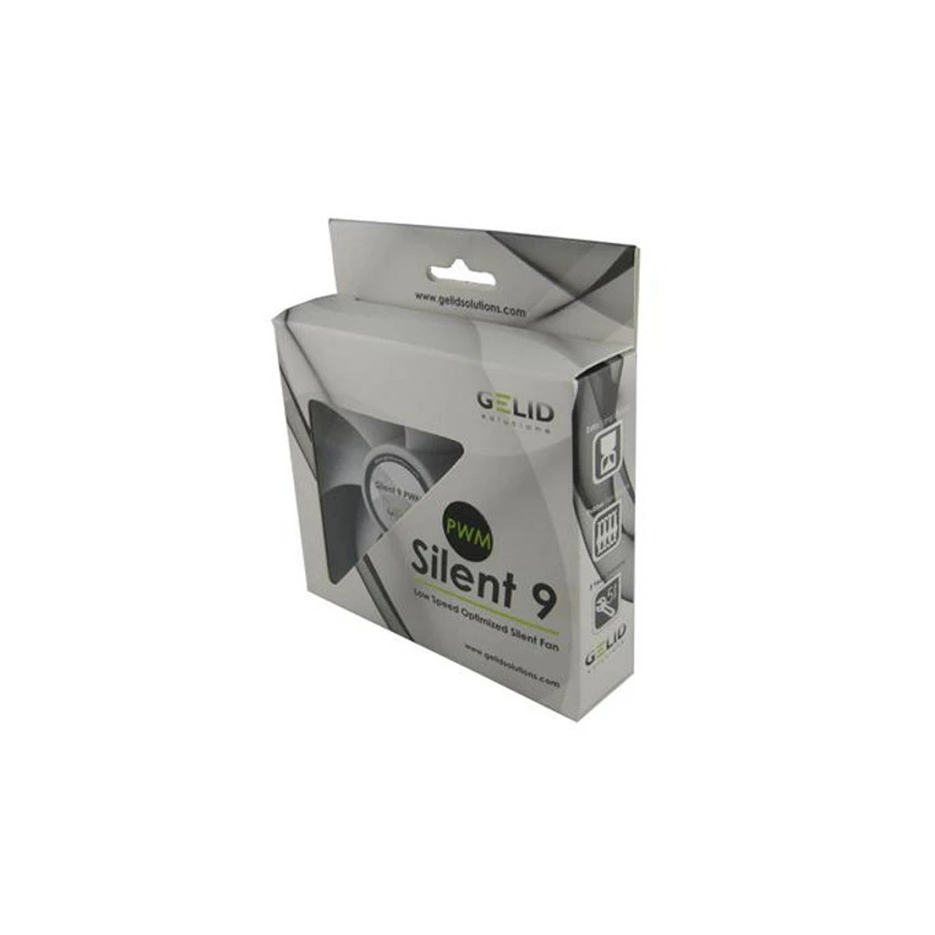 Кулер до корпусу Gelid Solutions Silent 9 PWM 90 mm (FN-PX09-20) - зображення 3