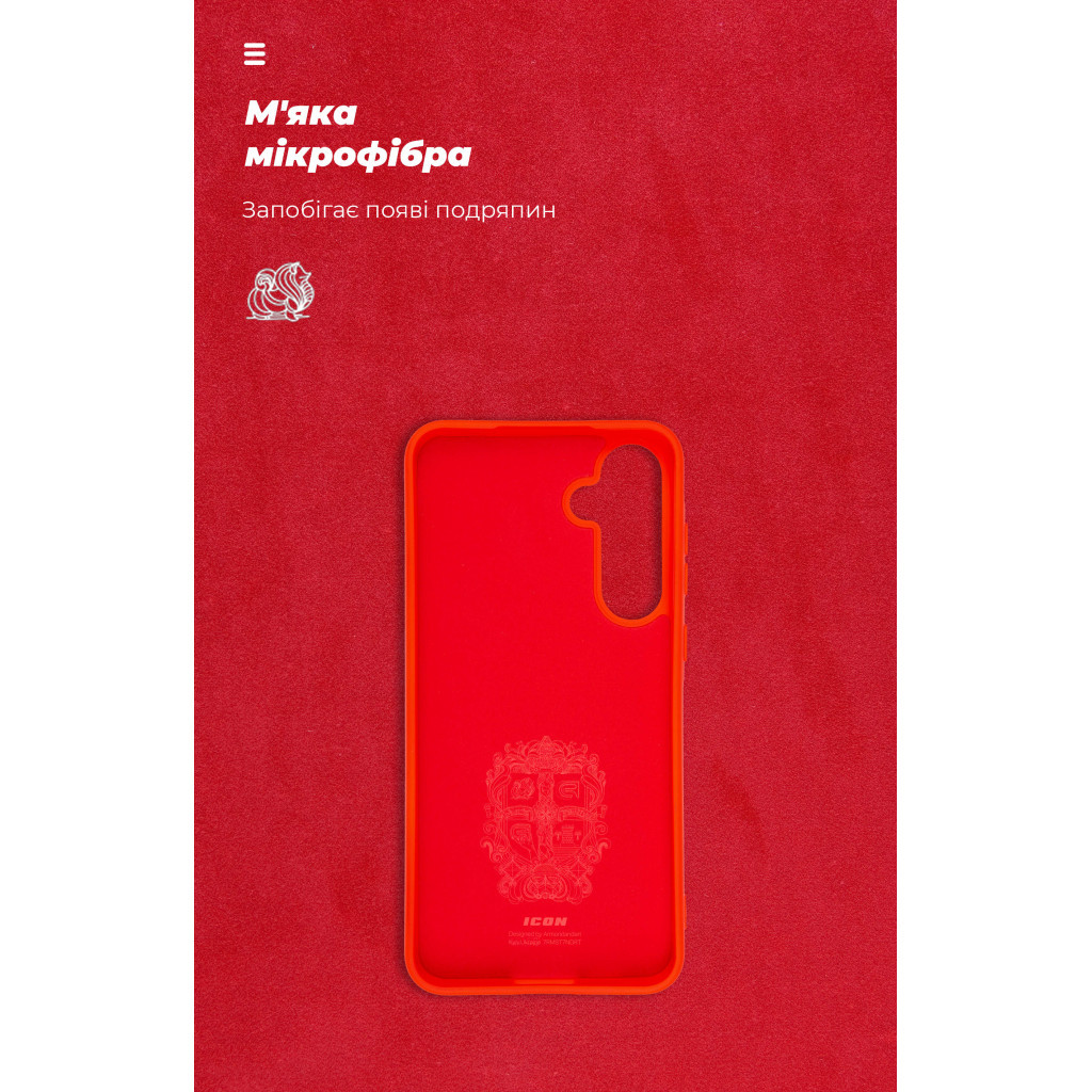 Чохол до мобільного телефона Armorstandart ICON Case Samsung A55 5G (A556) Red (ARM74325) - зображення 4