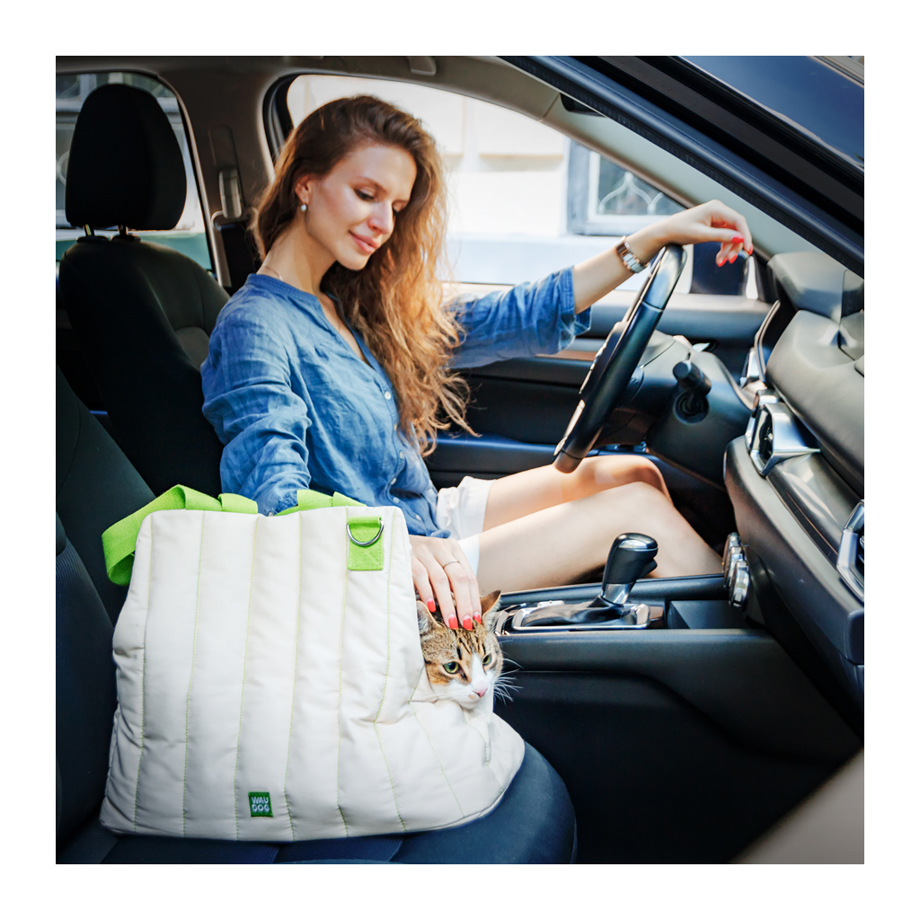 Переноска для тварин WAUDOG Relax Eco 44х35х22 см для котів та дрібних порід собак до 8 кг (9988) - изображение 6