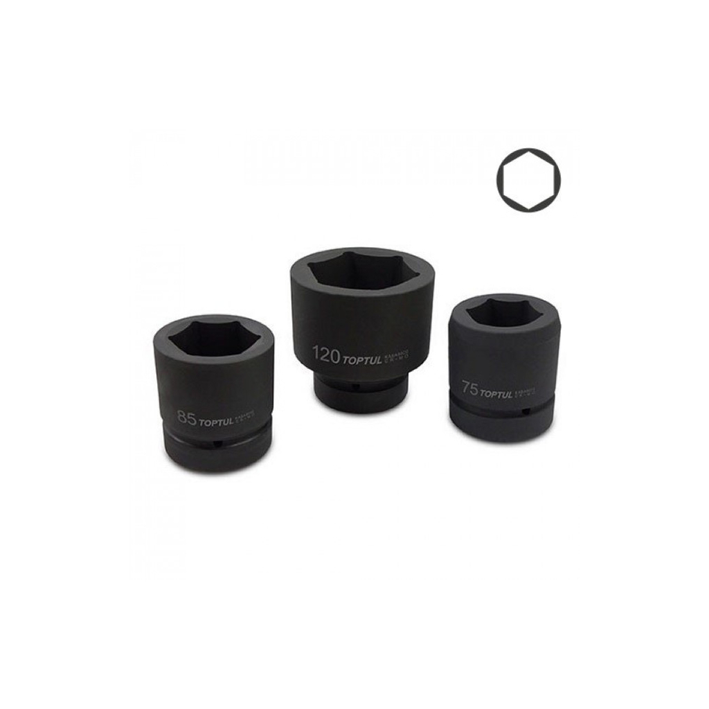 Торцева головка Toptul 75 мм ударна 2-1/2" (KABA8075) - зображення 1