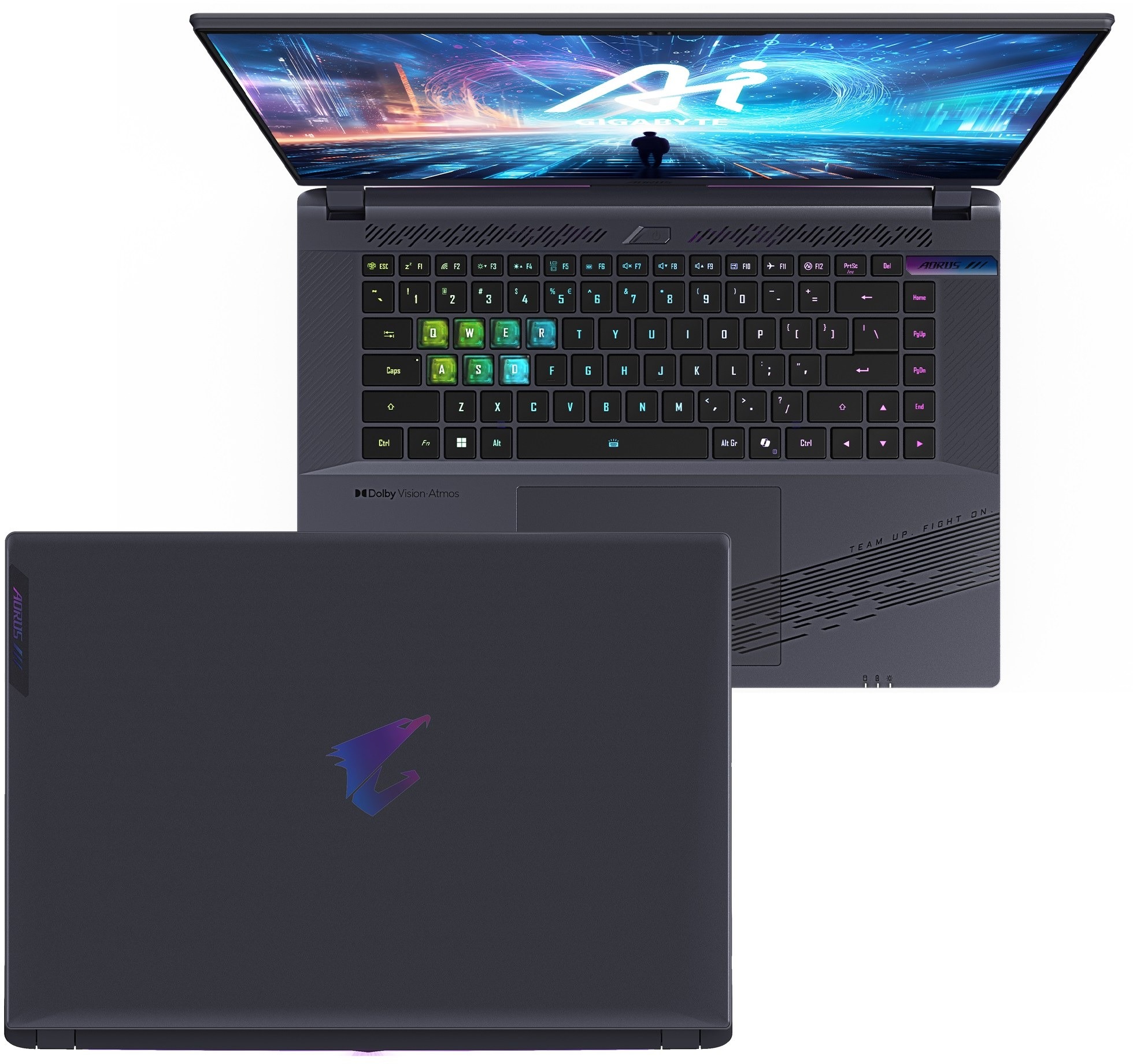 Ноутбук Gigabyte Aorus 16X ASG 2024 (AORUS 16X ASG-63UAC64SD) Midnight Gray - зображення 3