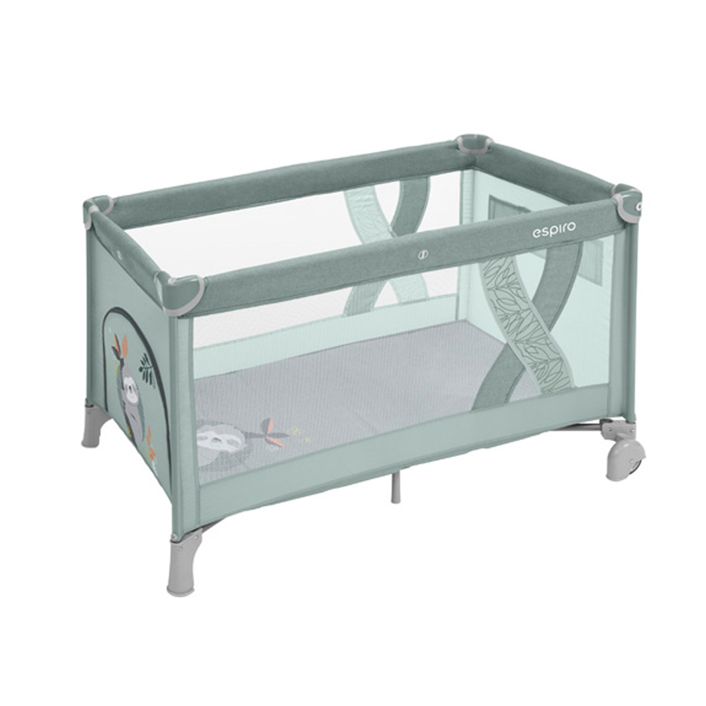 Дитячий манеж Espiro ліжечко Simple 2022 (04 Green) (206283) - зображення 1