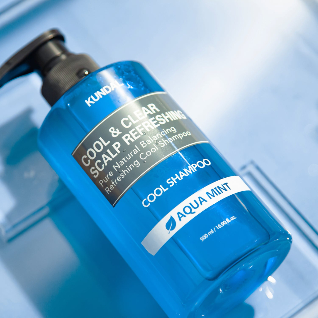 Шампунь Kundal Cool & Clear Scalp Refreshing Shampoo Aqua Mint 500 мл (8809693253265) - зображення 2
