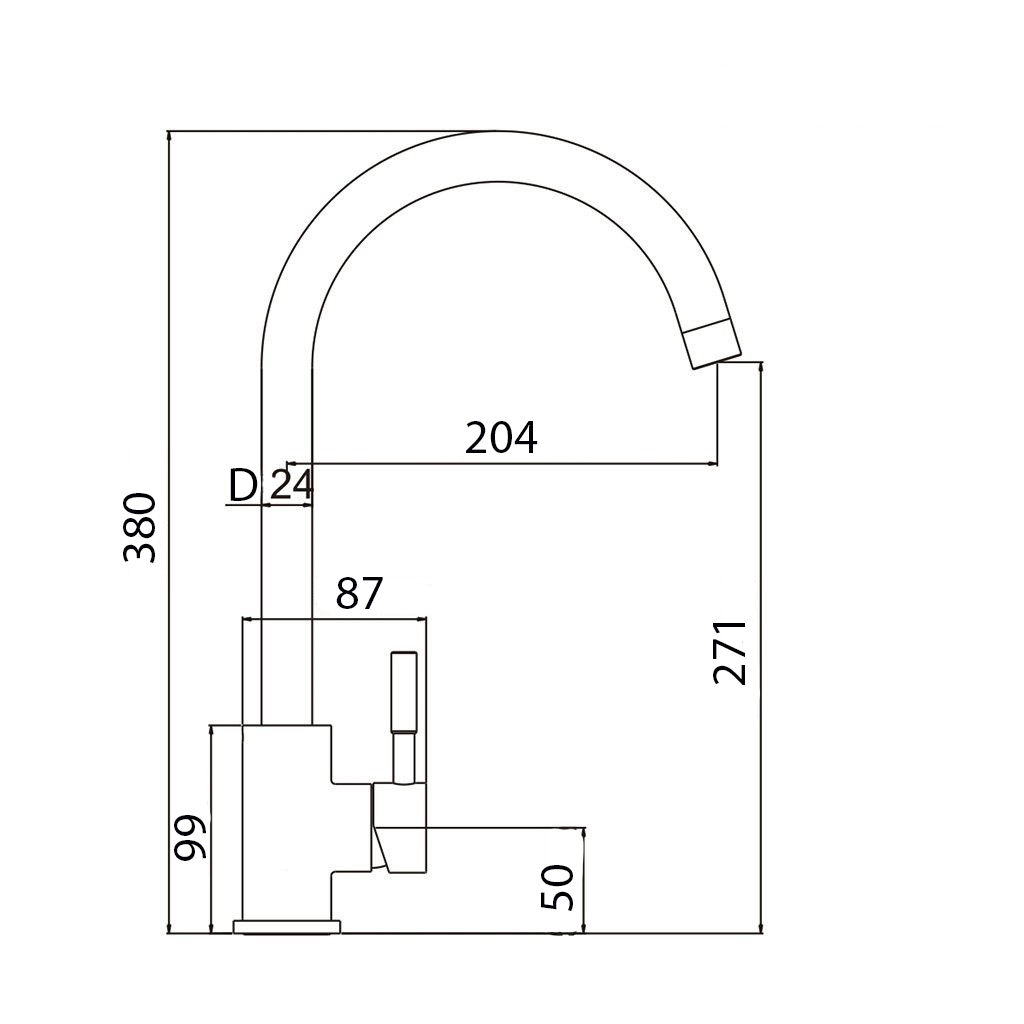 Мийка кухонна Adamant Sun графіт + змішувач (4824296910113) - зображення 8