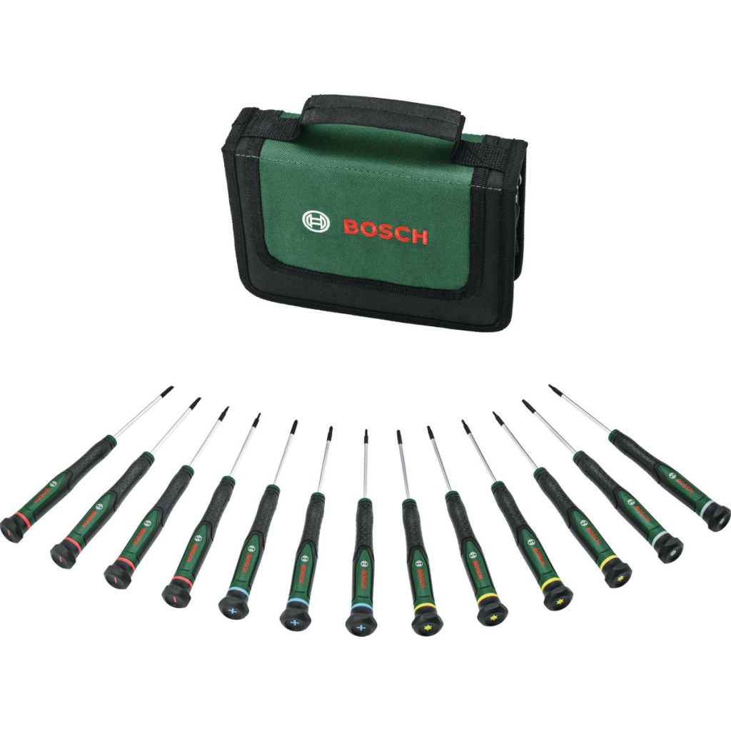 Набір викруток Bosch прецизійних 13шт, SL, PH, TX, HEX, сталь CrV (1.600.A02.Z9N) - зображення 4