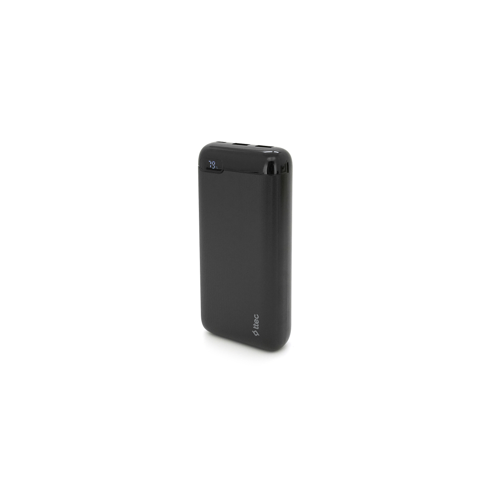 Батарея універсальна Ttec 20000mAh, Output 2*USB + Type-C, 20W, Black (2BB186S) - зображення 2