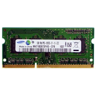 Модуль пам'яті для ноутбука SoDIMM DDR3 1GB 1066 MHz Samsung (M471B2873FHS-CF8) - зображення 1