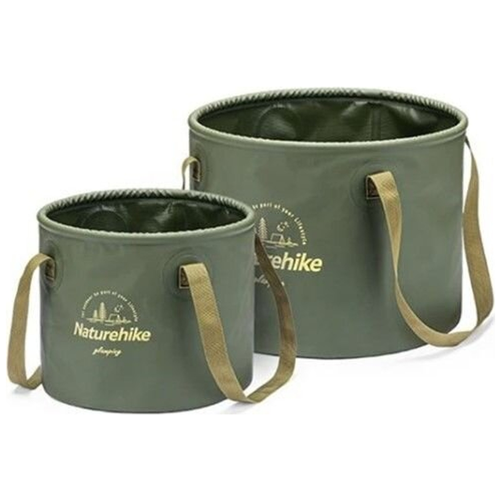 Відро складне Naturehike ПВХ NH20SJ040 20 л зелене (6927595764640) - зображення 5
