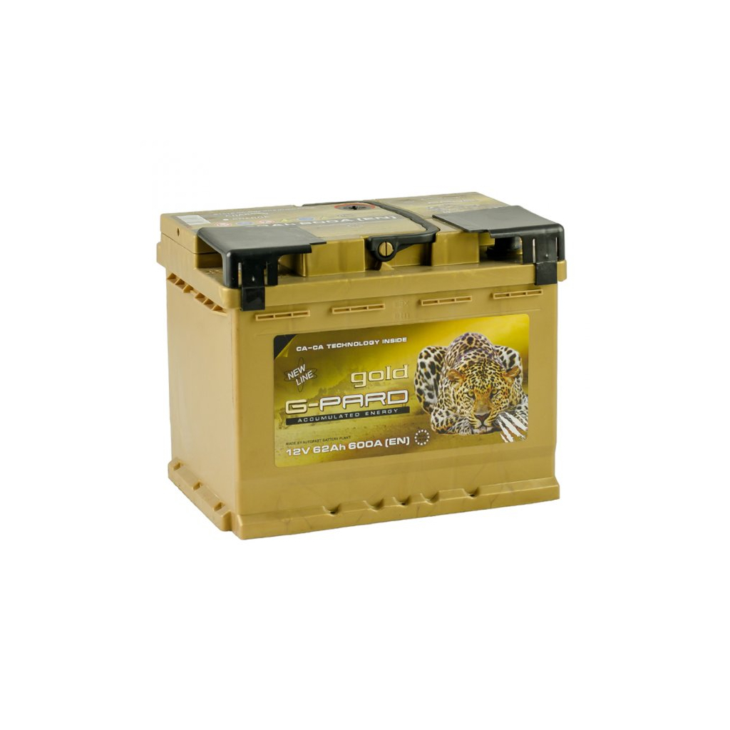 Акумулятор автомобільний G-Pard 62 Аh/12V Gold Euro (TRC062-G00) - зображення 2