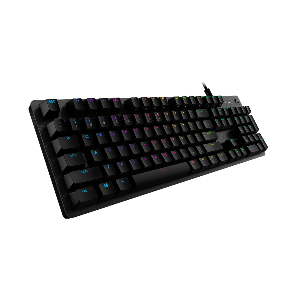 Клавіатура Logitech G512 Lightsync RGB Mechanical GX Blue USB UA Carbon (920-008946) - зображення 1