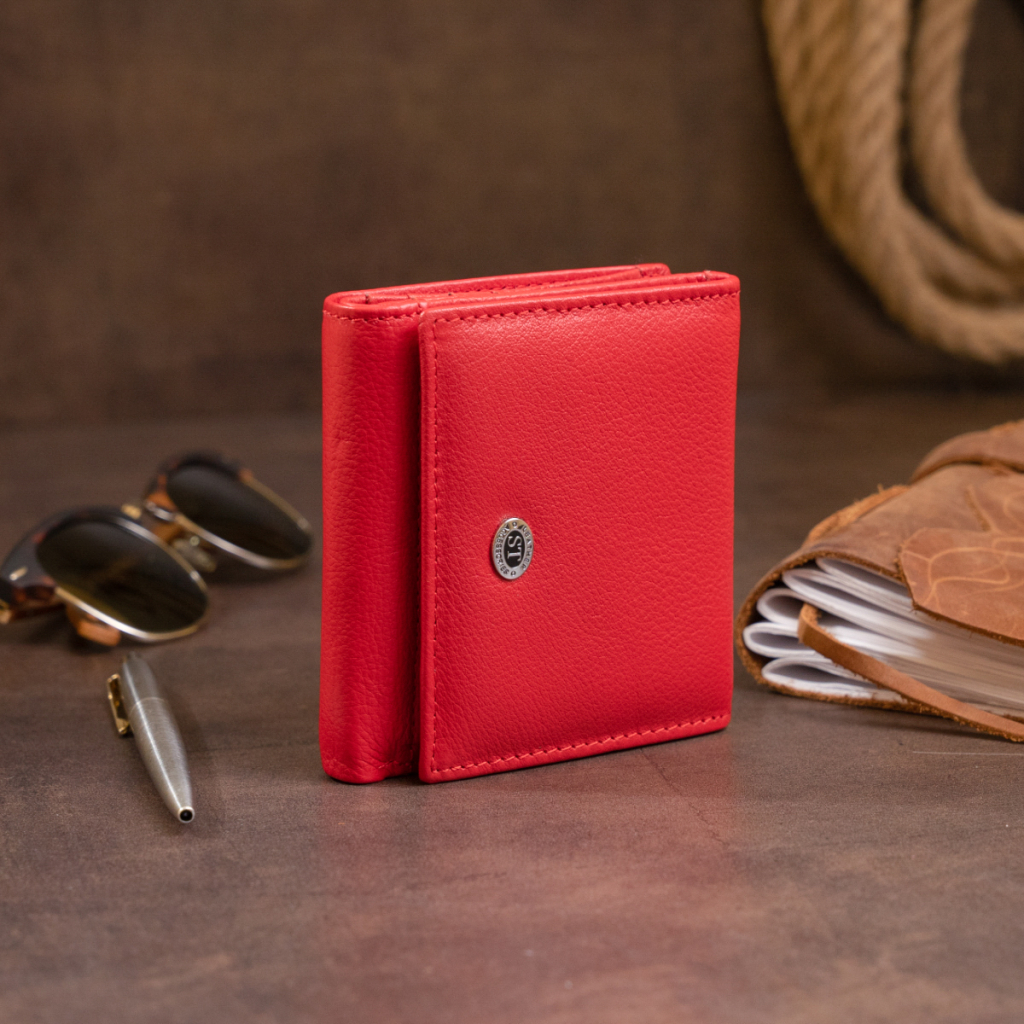 Гаманець ST Leather Червоний (19259) - зображення 8