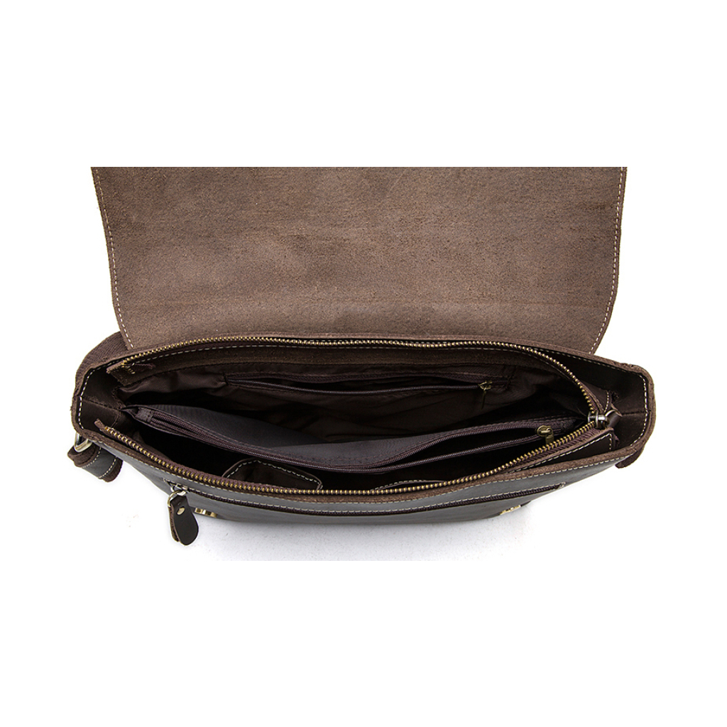 Сумка Vintage На плече Коричнева (20007) - зображення 7