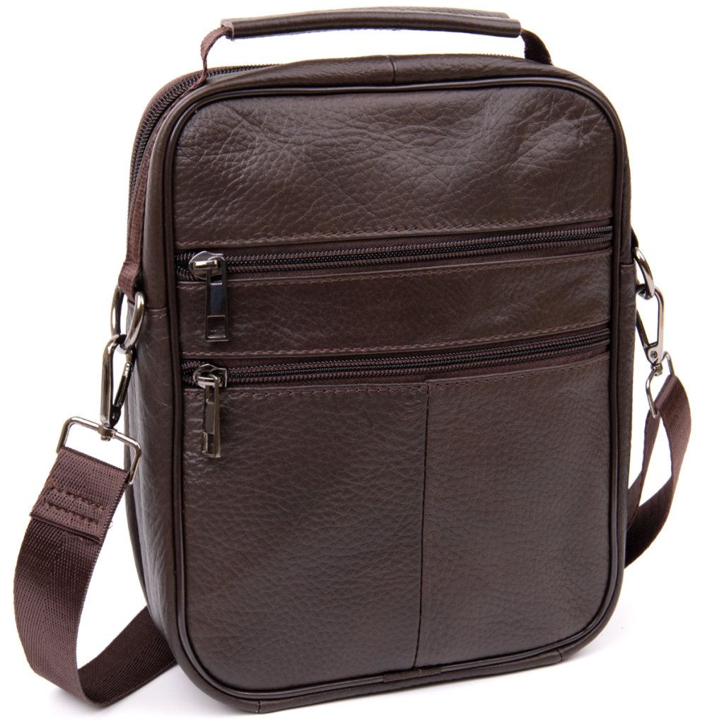 Сумка Vintage Коричнева (20436) - зображення 2