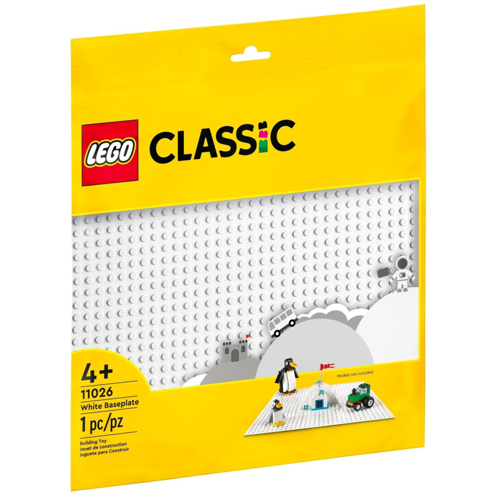 Конструктор LEGO Classic Базова пластина білого кольору (11026) - зображення 1