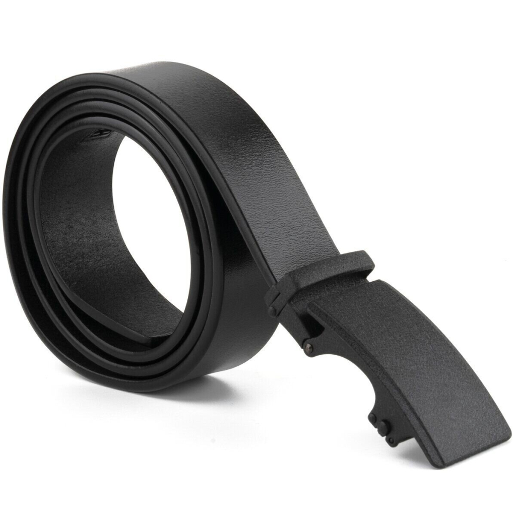 Ремінь Vintage Чоловічий з автоматичною пряжкою Чорний (20303) - зображення 5