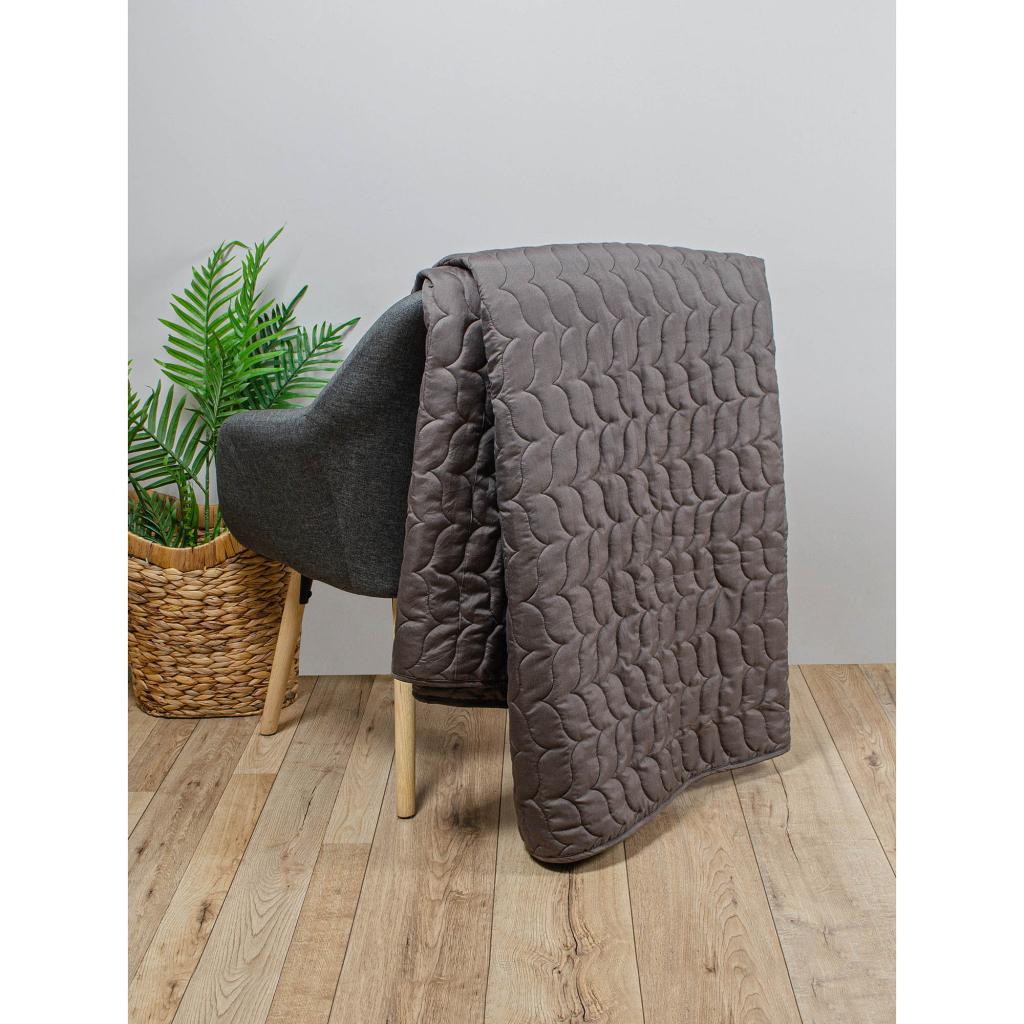 Покривало Home Line стьобане (шоколадний) 210х240 (178207) - зображення 2