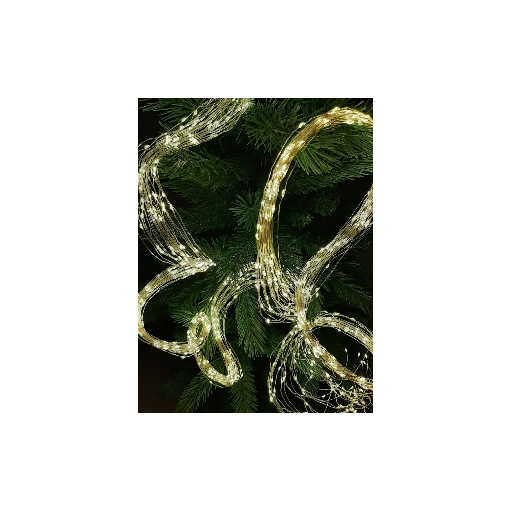 Гірлянда Luca Lighting Оберемок струн 2 м срібна струна теплий білий (8718861853377) - зображення 4