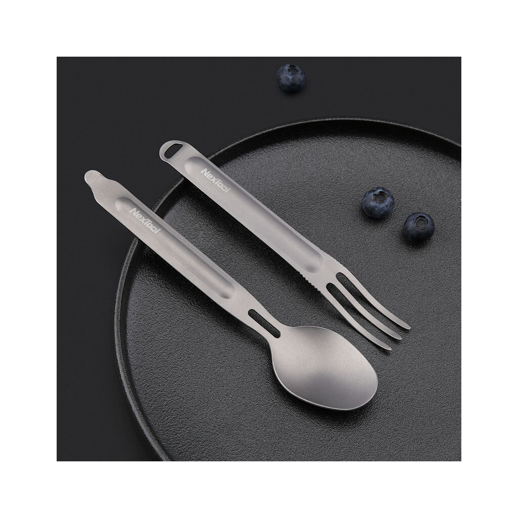 Ложка-виделка туристична NexTool Outdoor Spoon Fork (KT5525) - зображення 3