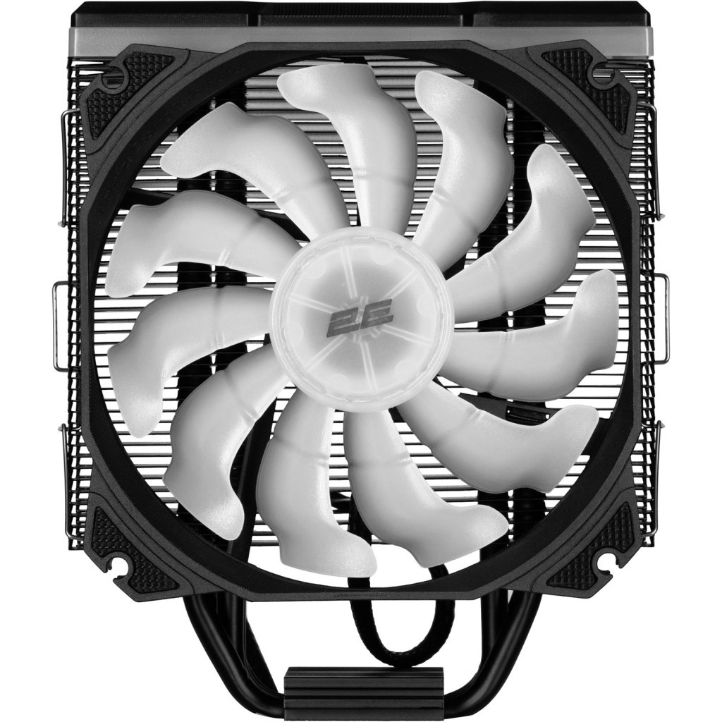 Кулер до процесора 2E Gaming Air Cool AC120D4TC-ARGB, LGA1700, 1366, 1200, 115X, AM5, AM4, AM3, AM3+, AM2, AM2+, FM2, (2E-AC120D4TC-ARGB) - зображення 6