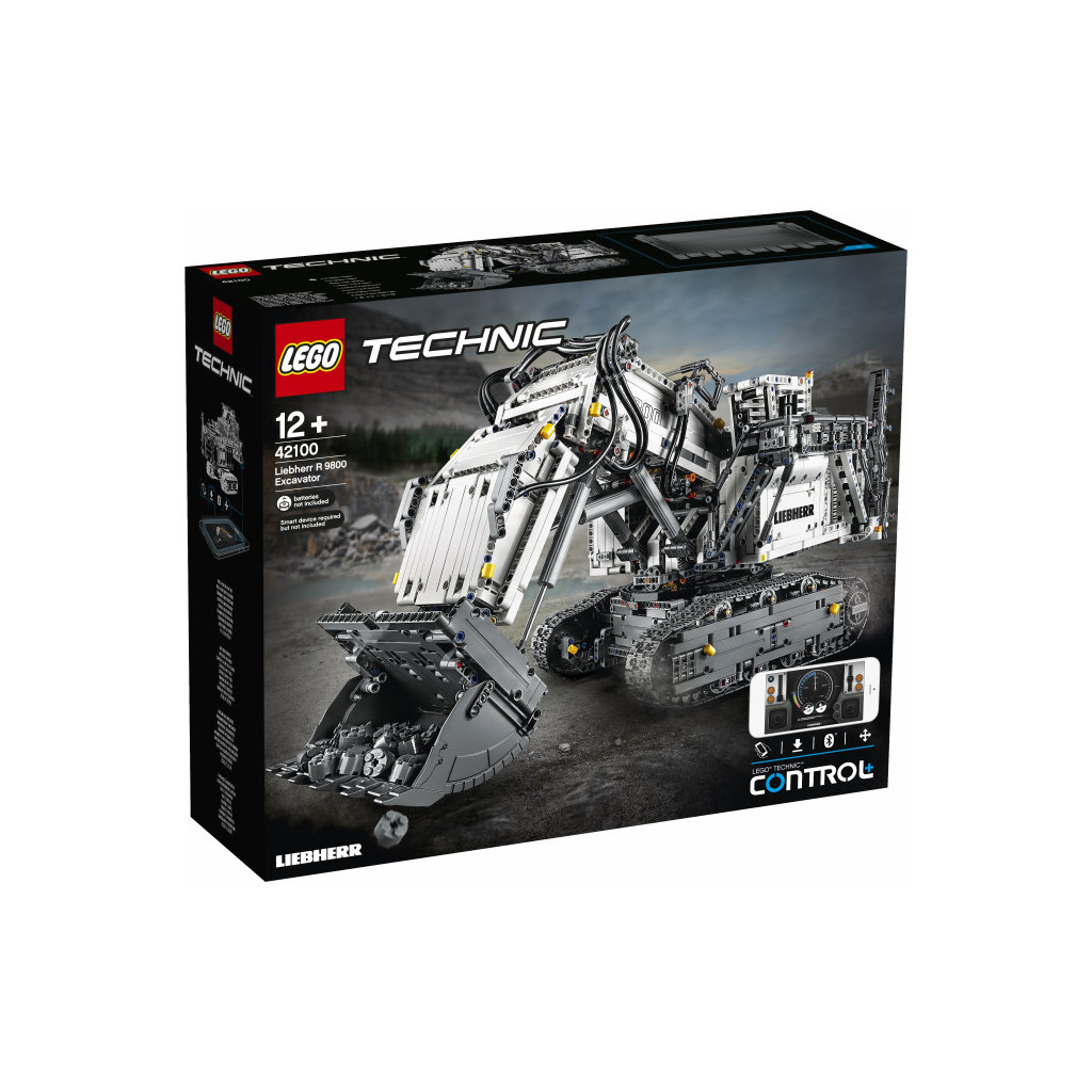 Конструктор LEGO Technic Ескаватор Liebherr R 9800 4108 деталей (42100) - зображення 1