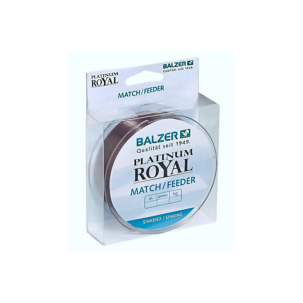 Волосінь Balzer Platinum Royal Match/Feeder 0.28мм 200м 6.90кг тонуча (12097 028) - зображення 1