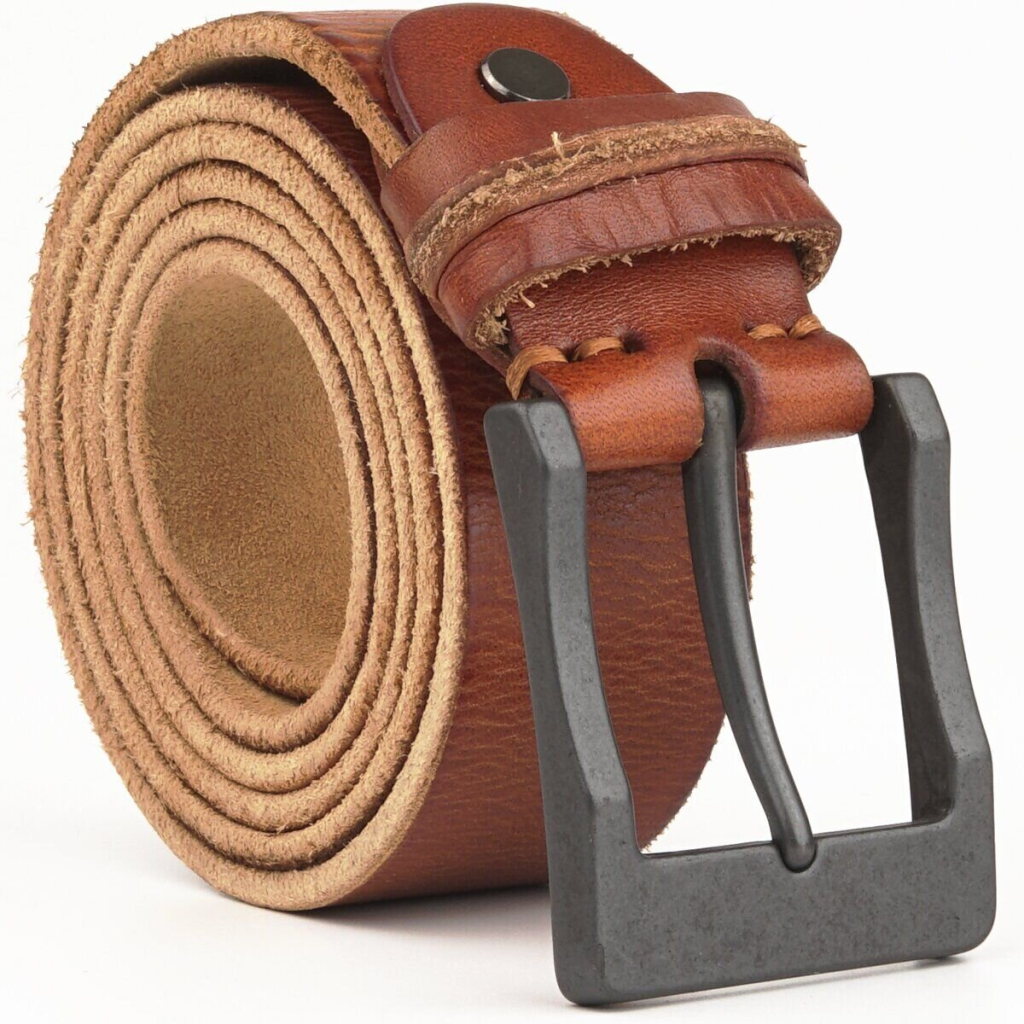 Ремінь Vintage Чоловічий Рудий (20071) - зображення 5