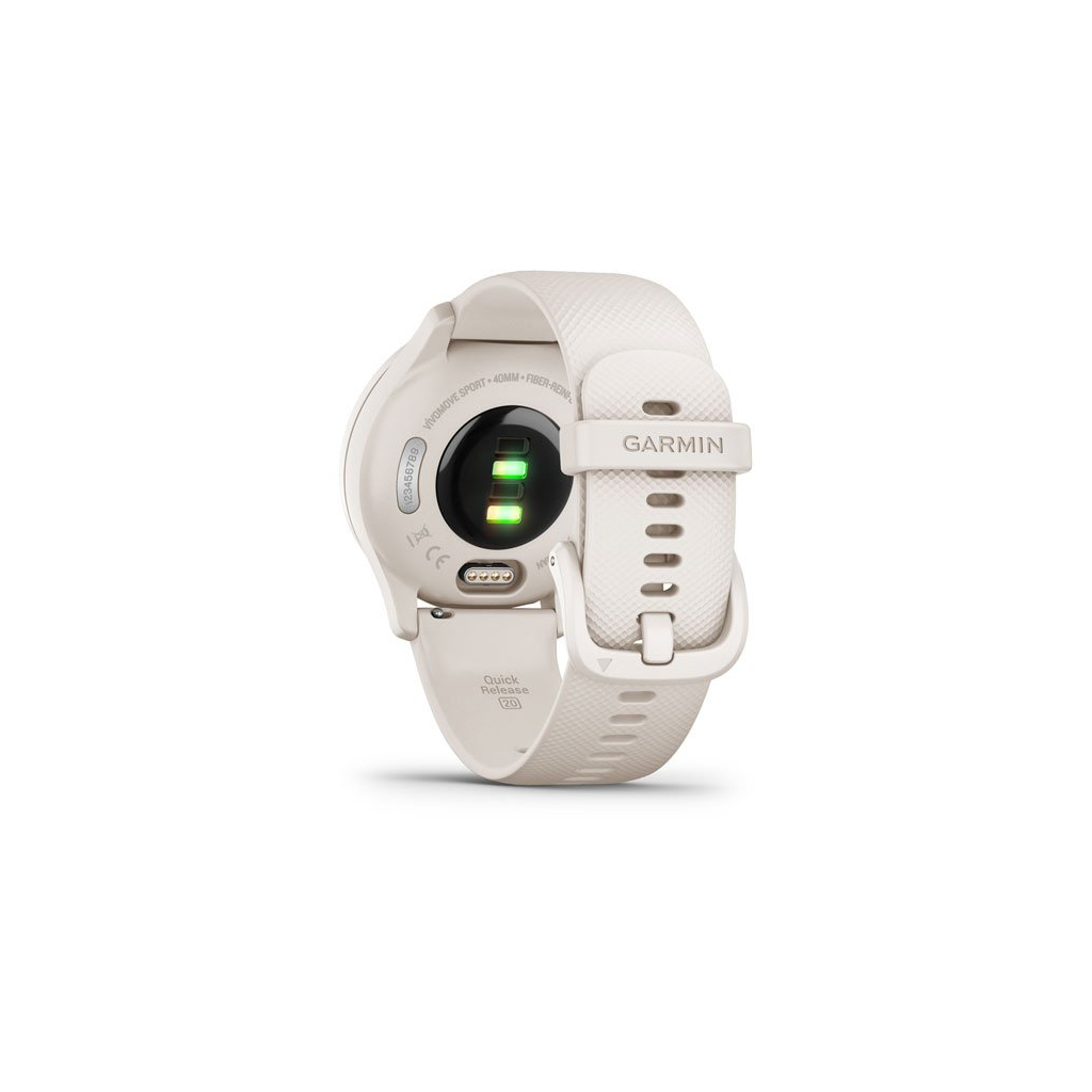 Смарт-годинник Garmin vivomove Sport, Ivory, Silicone (010-02566-01) - зображення 6