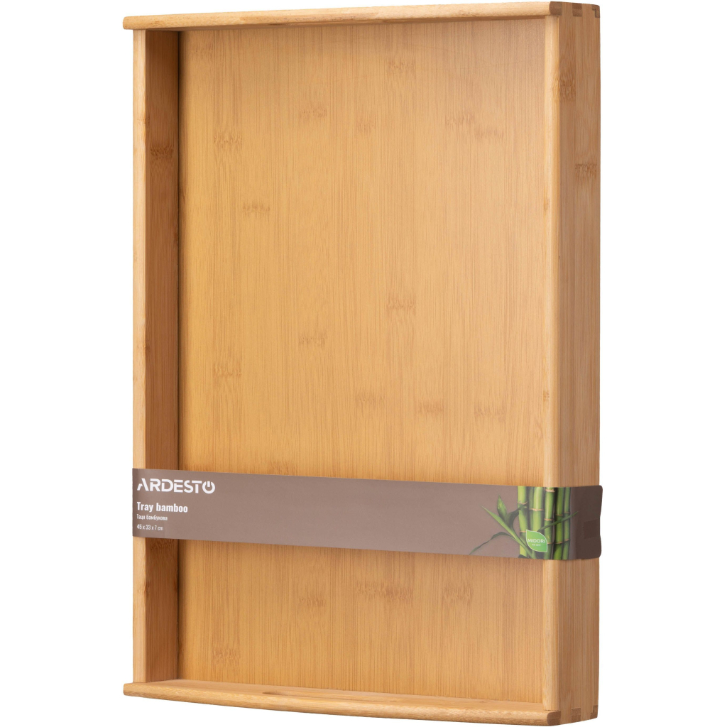 Таця Ardesto Midori, 45х33х7см, бамбук, прямокутна (AR1445BM) - изображение 4