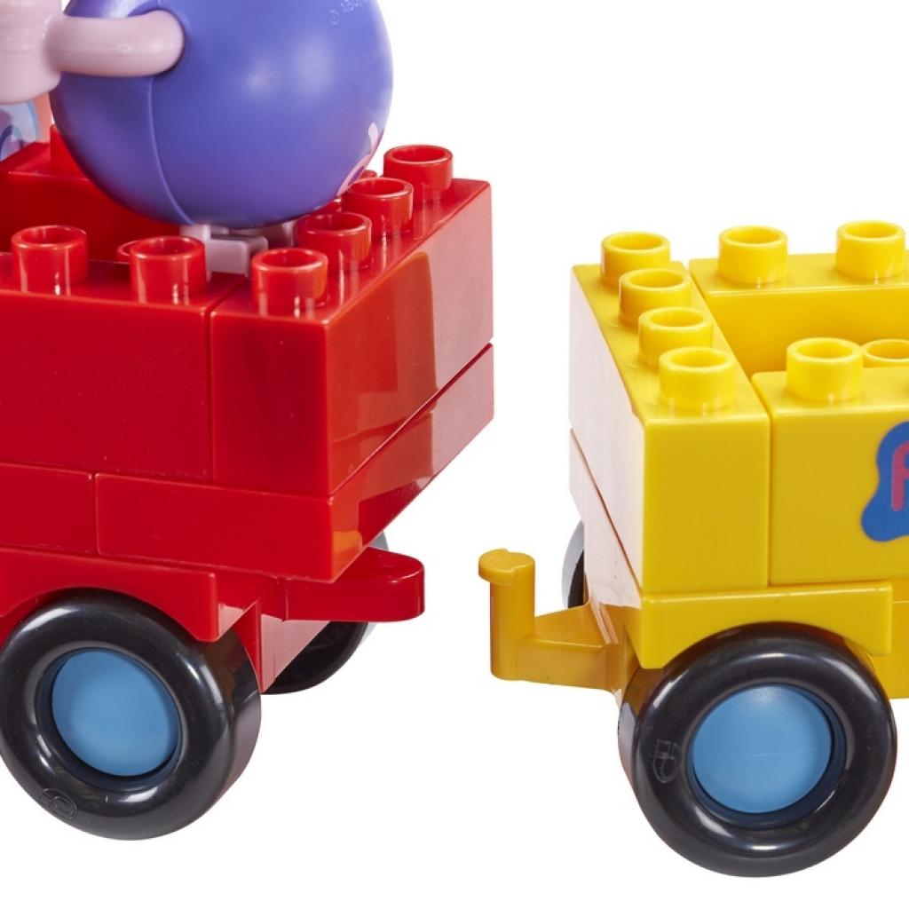Конструктор Peppa Pig Паровозик дідуся Пеппи 2 фігурки 20 деталей (6033) - зображення 4